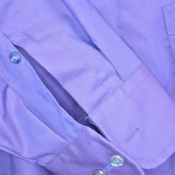 Casa Moda Mens Button Front Shirt Size 42 XL Blue - Picture 5 of 6